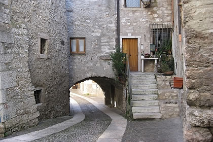 Arco historischen Straßen