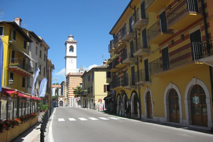 Brenzone alten Gassen