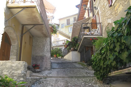 Brenzone das Zentrum der Stadt