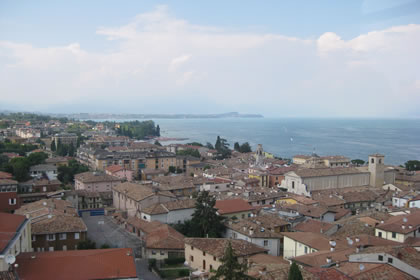 Desenzano Blick vom Schloß
