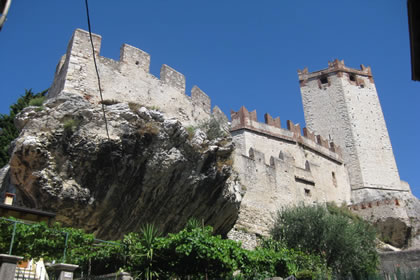 Malcesine the Scaliger Castle