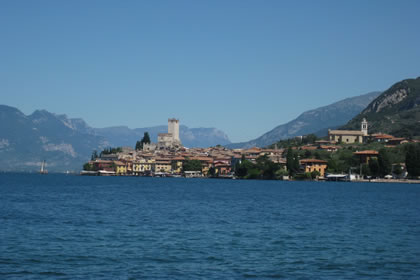 Malcesine vista panoramica